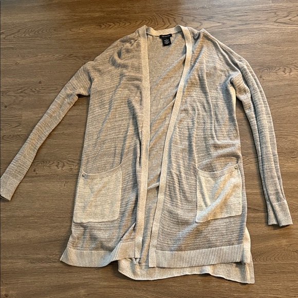 Calvin Klein Jeans Gray Sweater Cardigan - Picture 1 of 2